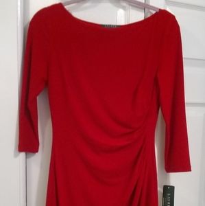 Lauren by Ralph Lauren Classic Red Dress Size4.